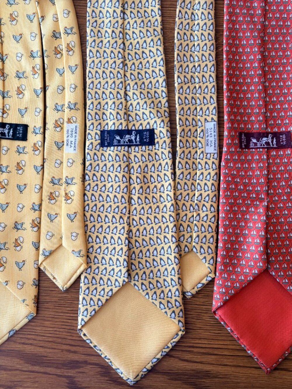 Vintage Hermes neckties $70 each - Picture 11 of 16